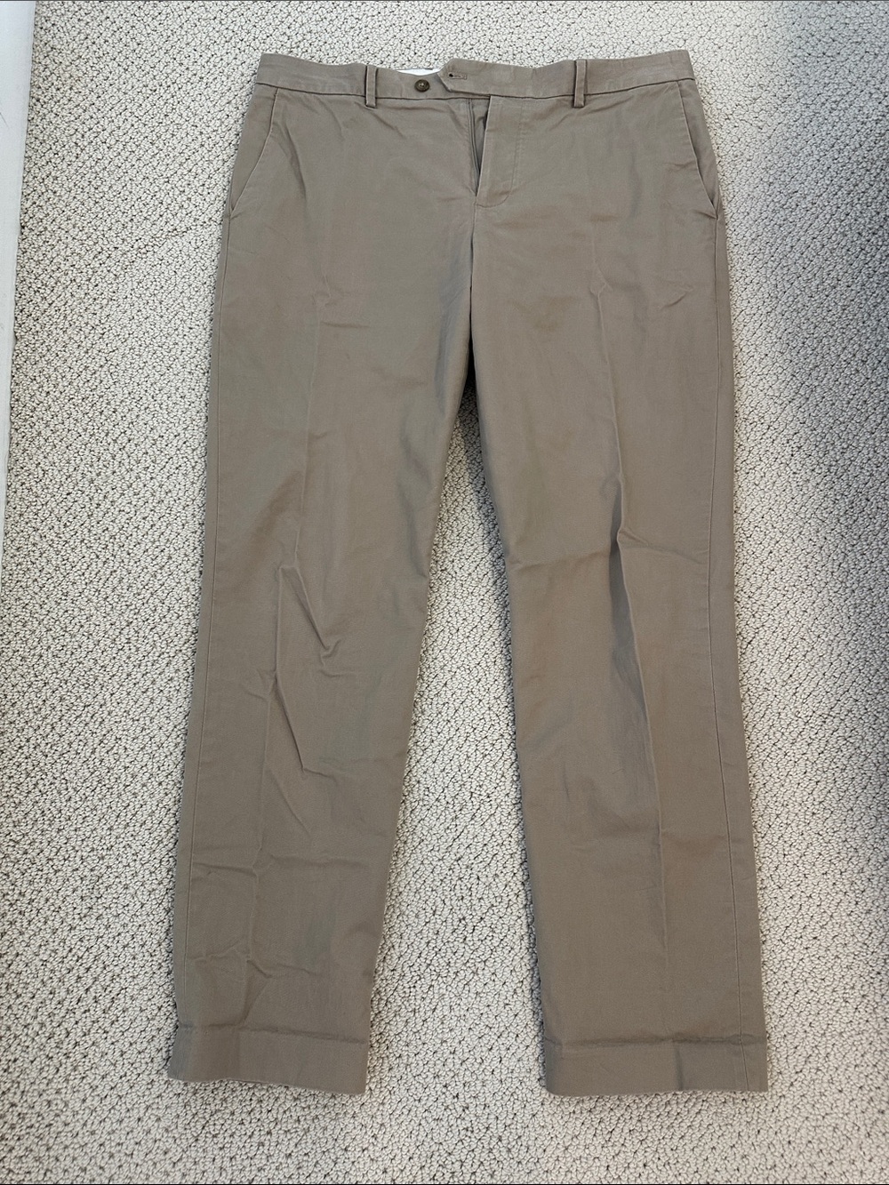 J. Crew Men's Khaki Chinos in Taupe
